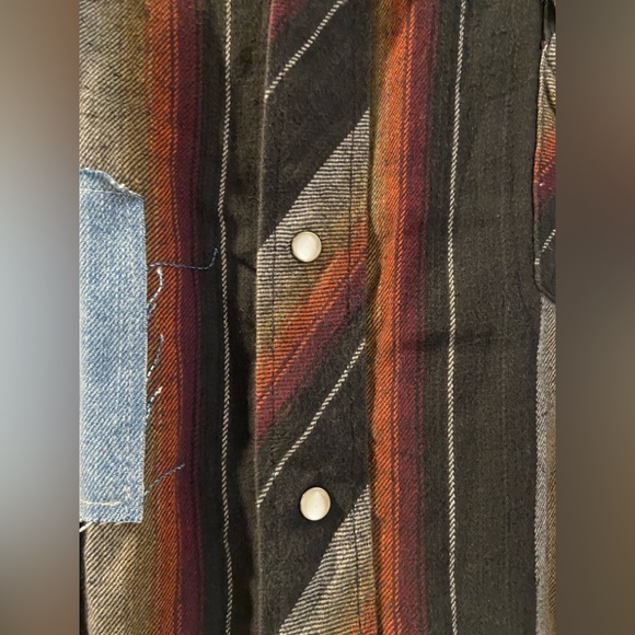 Tricia Fix Cropped Western Flannel - Picture 6 of 8